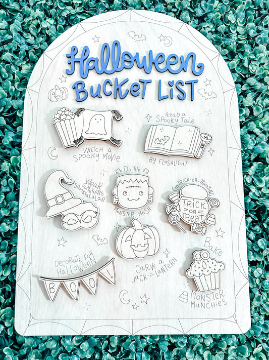 Halloween Bucket List